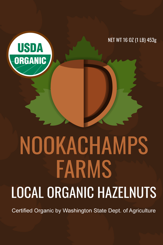 1lb of Wa. Organic Hazelnuts